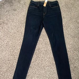 American eagle stretch X4 super high rise jegging size 14